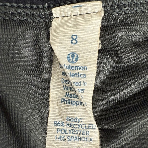 Lululemon Speed Short Curious Jungle Black Red Green Floral Size 2 Euc - Picture 5 of 12